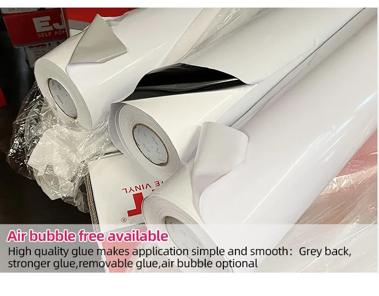 EJET vinilo приклеивающийся рулон ТВГ Глянцевая масса печатный клей