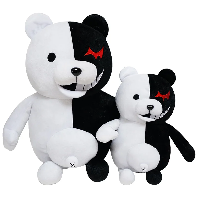 スーパー　ダンガンロンパ2 くま　ぬいぐるみ　モノクマ　白黒 スーパー ダンガンロンパ2 くま ぬいぐるみ モノクマ 白黒