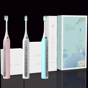 Hot-selling Gift Set  OEM 1500mah  Long Standby Time USB Rechargeable Sonic Electric Toothbrush Rechargeable for Adults
