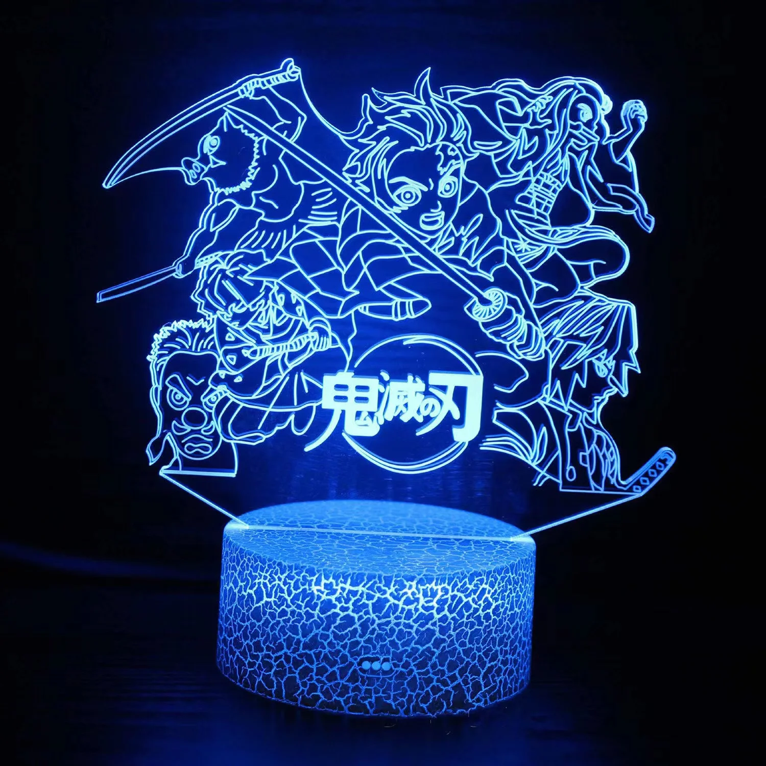 Custom Design Demon Slayer Kamado Tanjirou Night Light Buy Anime