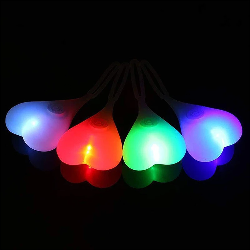 Wholesale Price Creative Silicone Cycling Night Safety Warning Lights Bicycle Seat Back Egg Signal Lamp