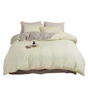 Luxurious Comfort Silky Soft Anti-pilling Designers Sheets Bedding Set Lyocell Tencel Yarn Bedding Sheet Sets