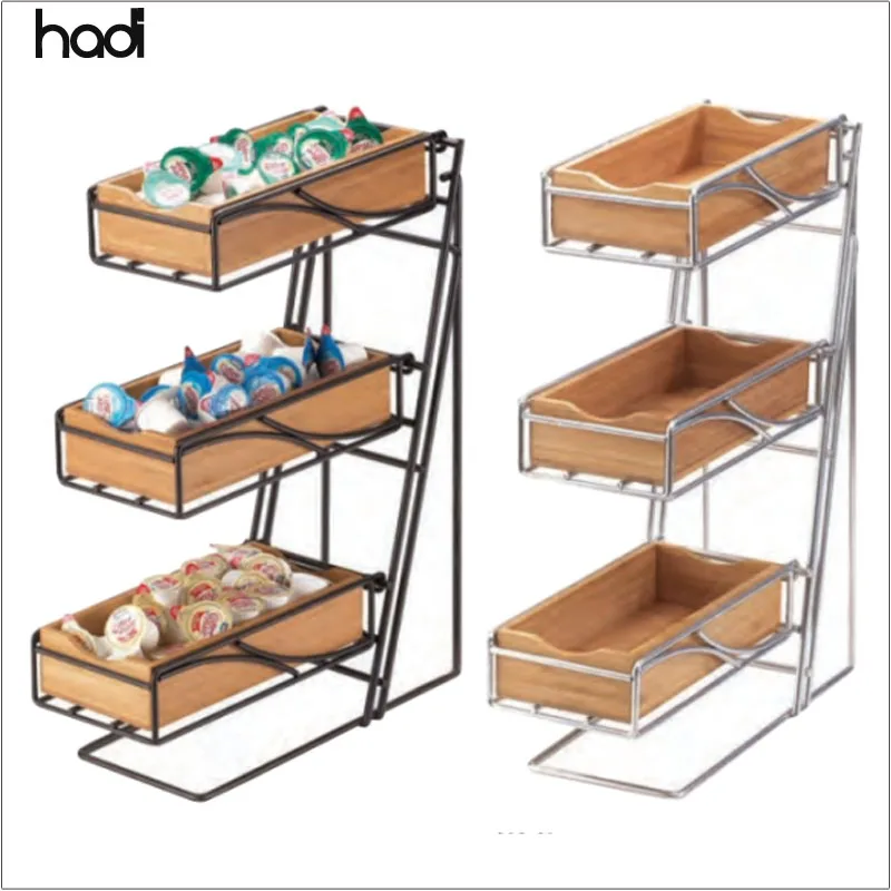 PH PandaHall Houten spieshouder 120 gaten houten pick staan 4 dieren