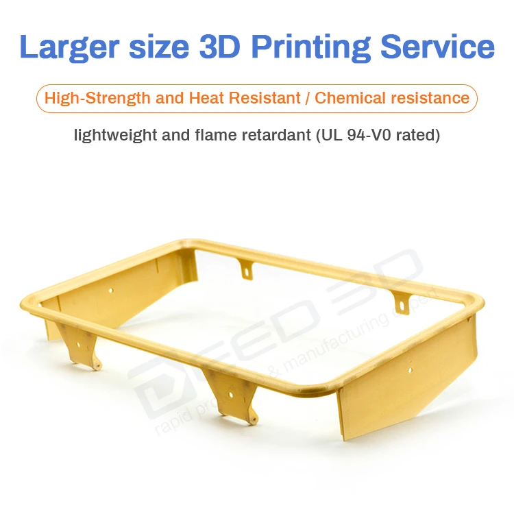 
 Служба 3d-печати UL94-V0 огнестойкий ULTEM 1010 PEI высокопрочный 220 градусов высокотемпературный и износостойкий пластик  