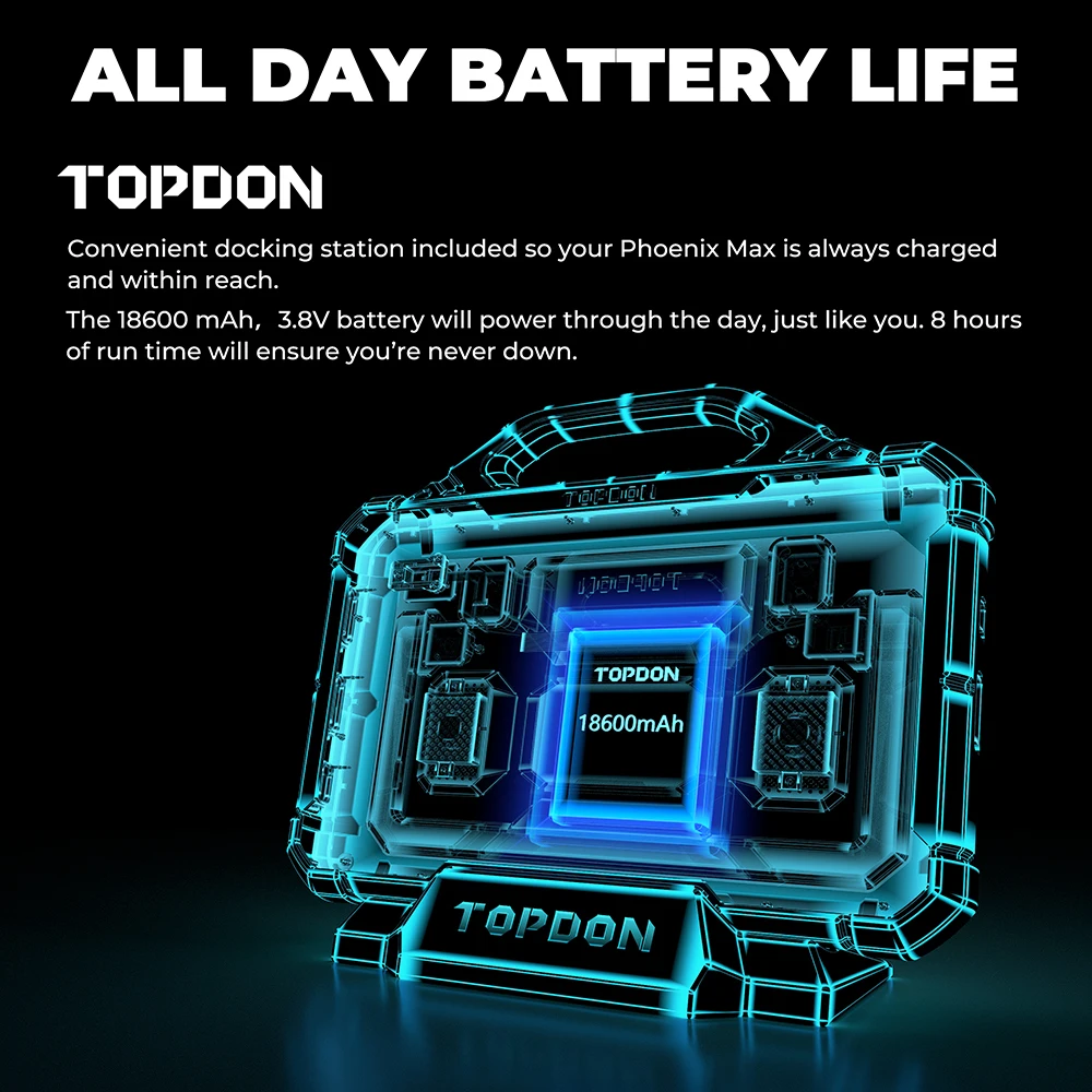 TOPDON Phoenix Max 2Year Free Upadate Car Truck Ecu Programer Programming Tool OE-LEVEL Full System Diagnostic Auto Car Scanner