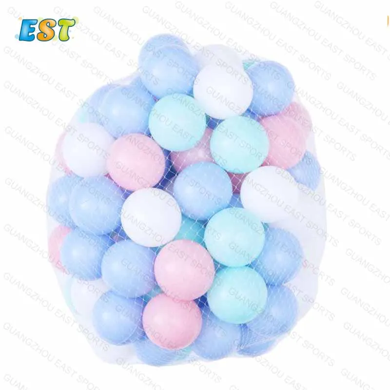 Цветные экологически чистые пластиковые шары детские игровые дешевые для океанских
