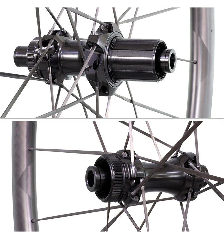 36C 12k Filaments - Wound Carbon Spoke Road Disc Brake Carbon Bicycle ...