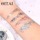 Qitai Wholesale GLS Irregular Pieces Series Holographic Chunky Glitter Colorful Glitter Flake