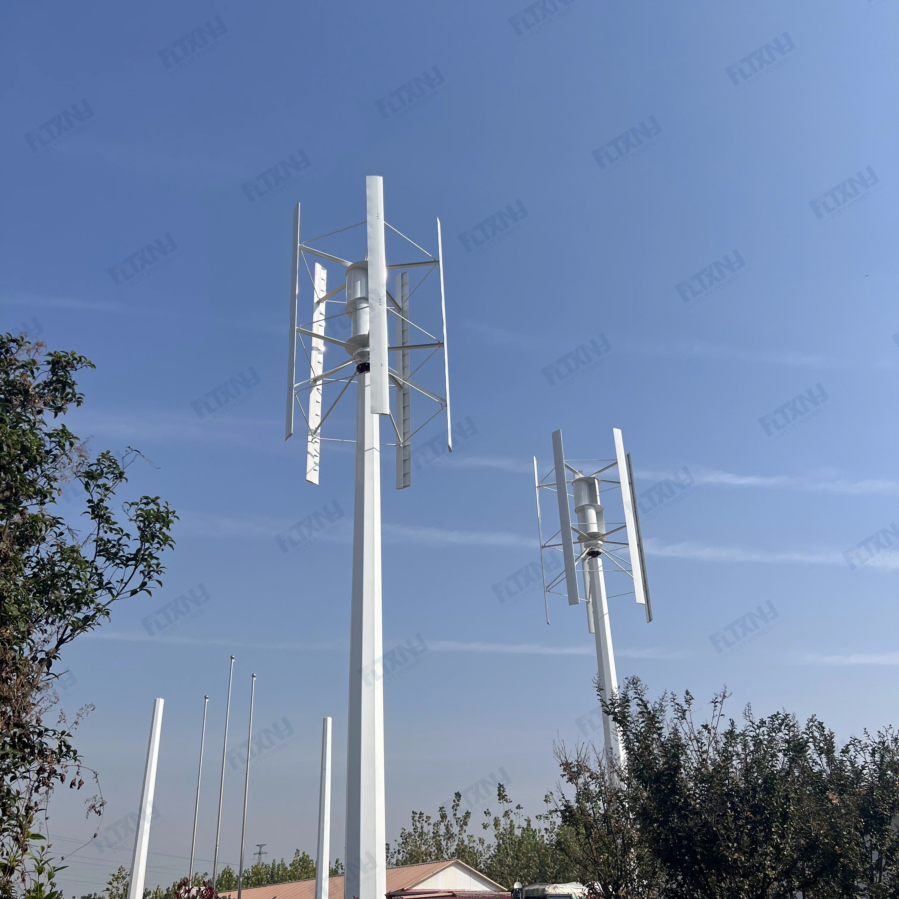 Alibaba.com: FLYT Power Vertical Axis Wind Turbine 1kW–10kW, 96V–380V ...