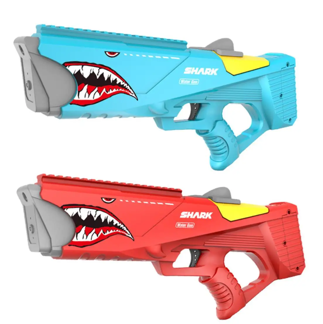 Shark Electric Water Gun Fun for All Ages at Beach