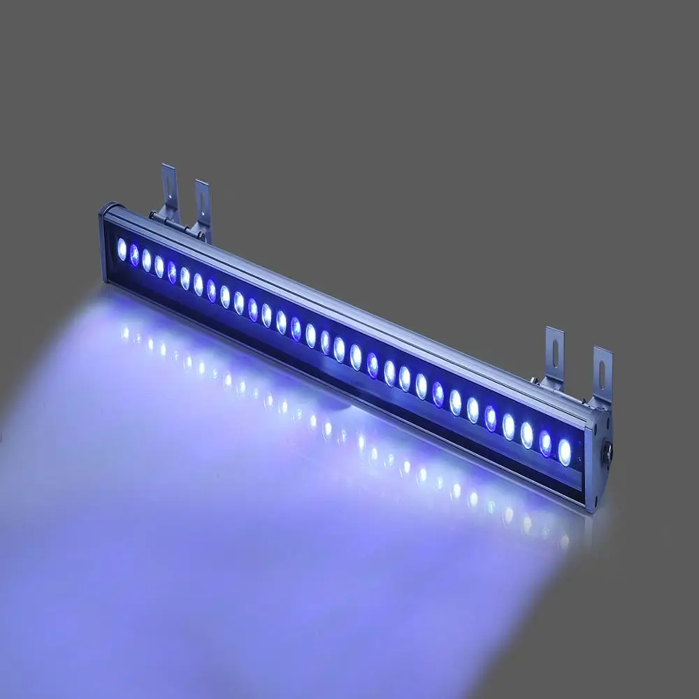 IP65, 1000 мм, водонепроницаемые наружные декоративные светильники для зданий, 36 Вт, светодиодная настенная шайба для отеля