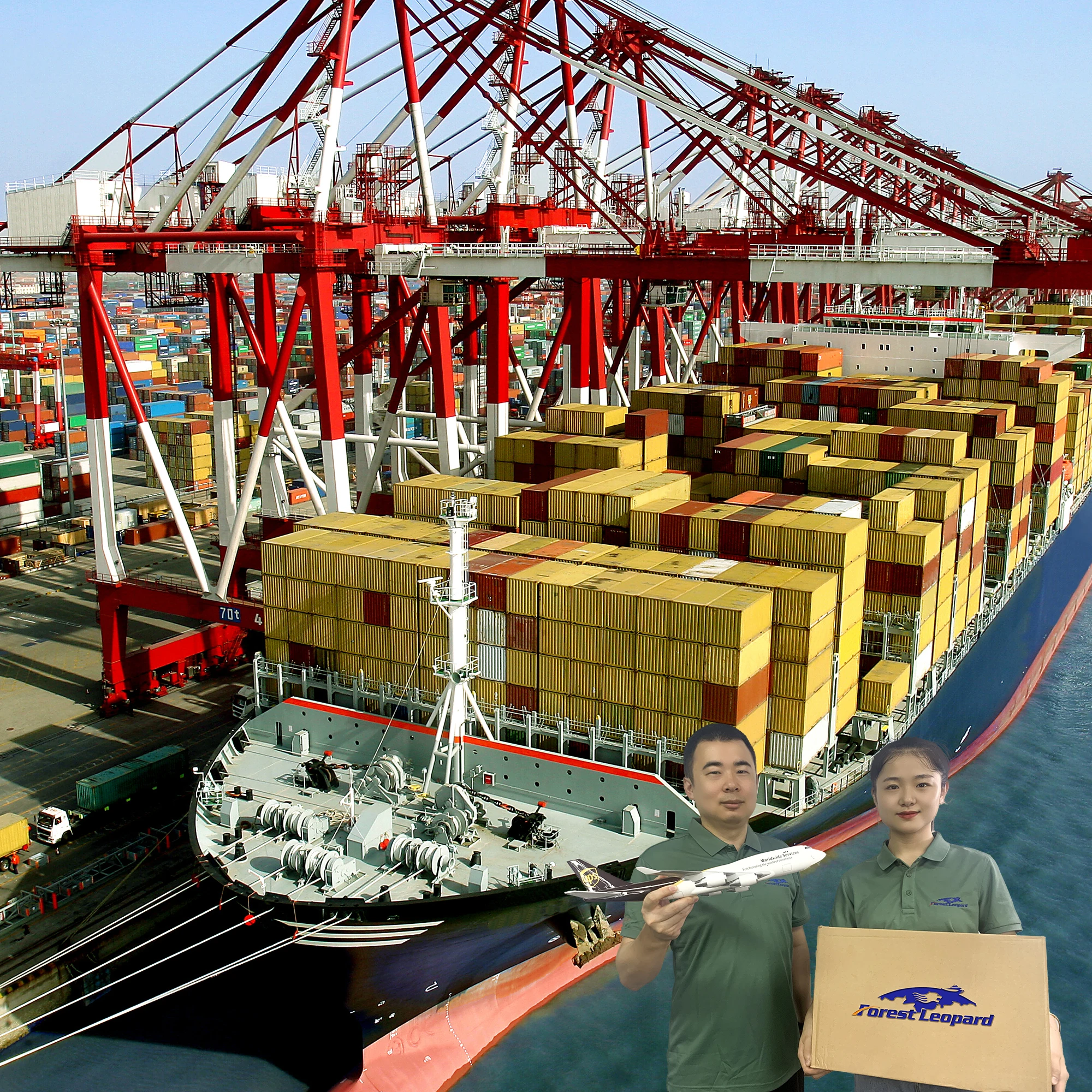 Sea Freight Forwarder in Shanghai From China to USA Italy Cheapest Rates Logistics Agent Amazon FBA Shipping Price