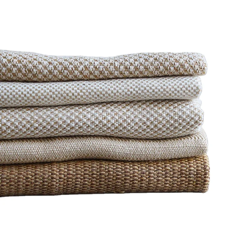 55% Jute 45% Cotton Burlap Hemp Fabric Durable Versatile