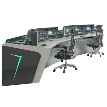 Ergonomic control room console for all-weather operating environment