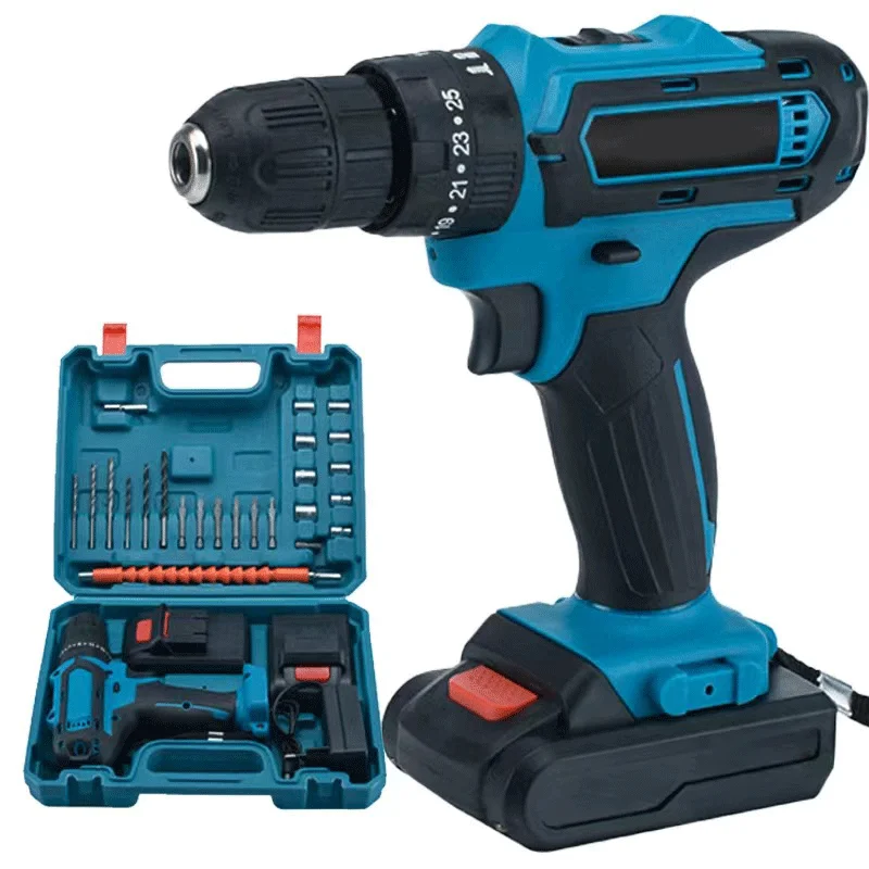OEM 12V Household Electric Power Drill Dual-Speed Adjustable Multi-Function Industrial Grade Lithium Cordless Variable Drill