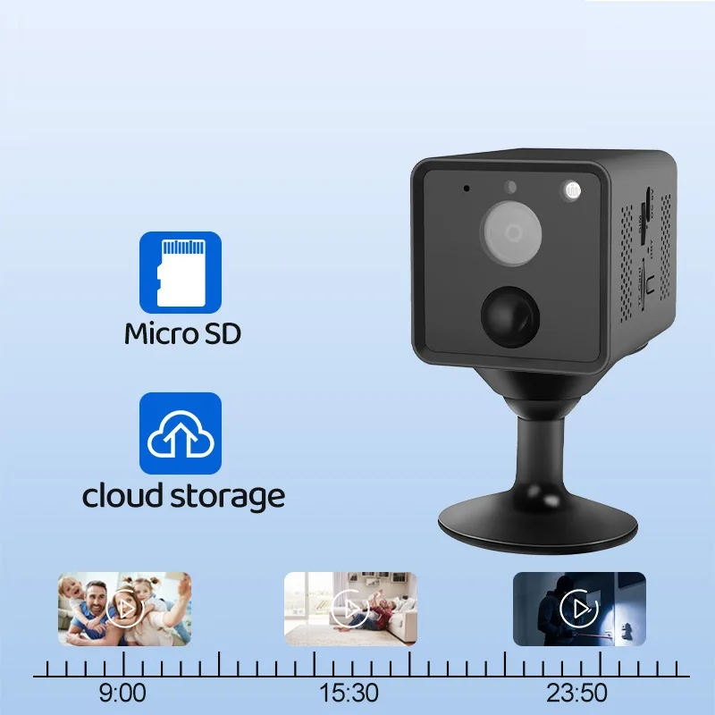 Mini 4G WIFI 1080P Camera Portable Security for Home Office