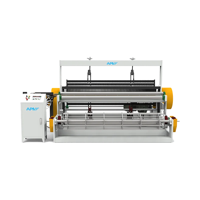 Automatic High Speed Crimped Wire Mesh Corrugated Metal Fence Net Sieve Screen Industrial Weaving Crimped Wire Mesh Machine