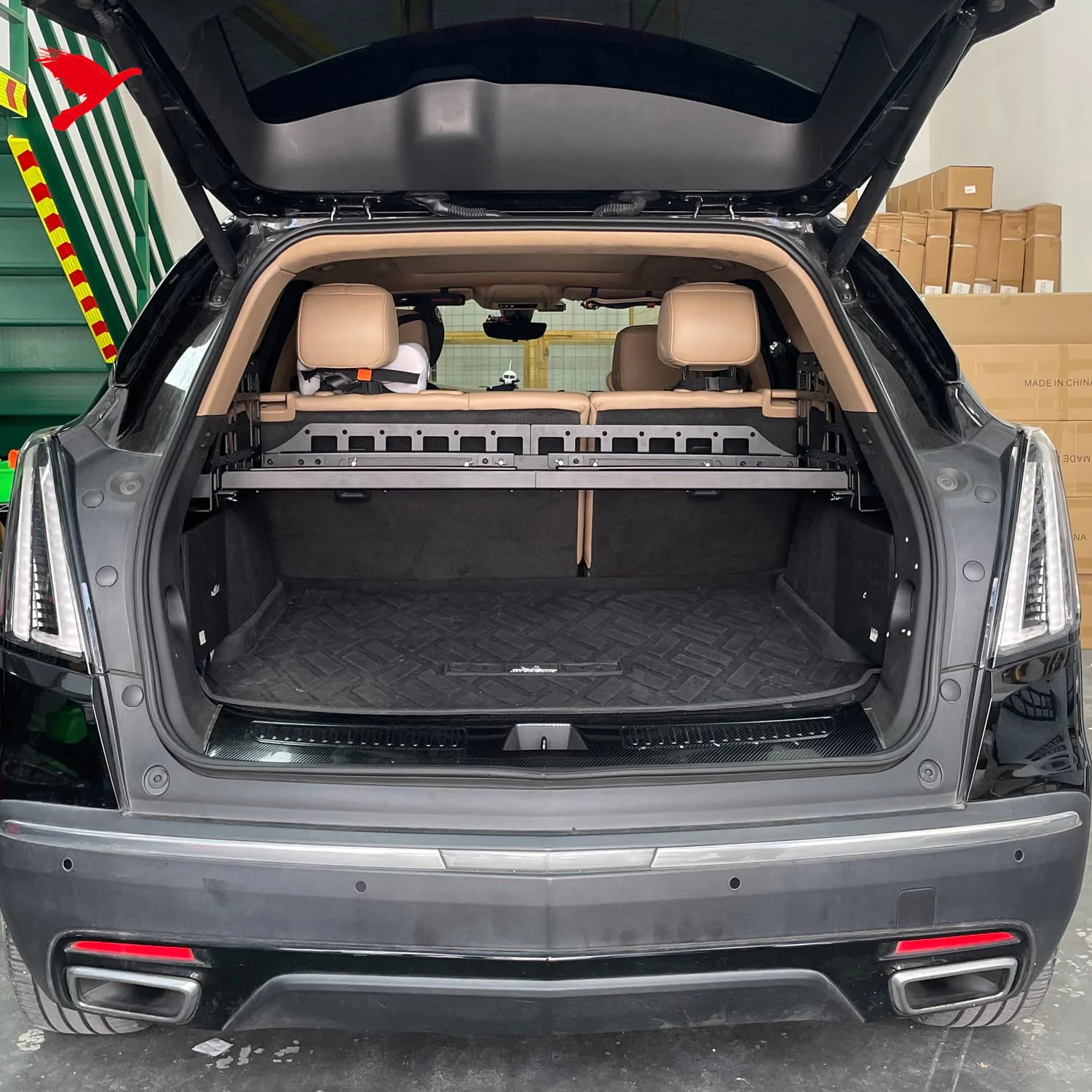 For Cadillac XT5 20172024 Car Accessories Modular Storage Panel Shelf