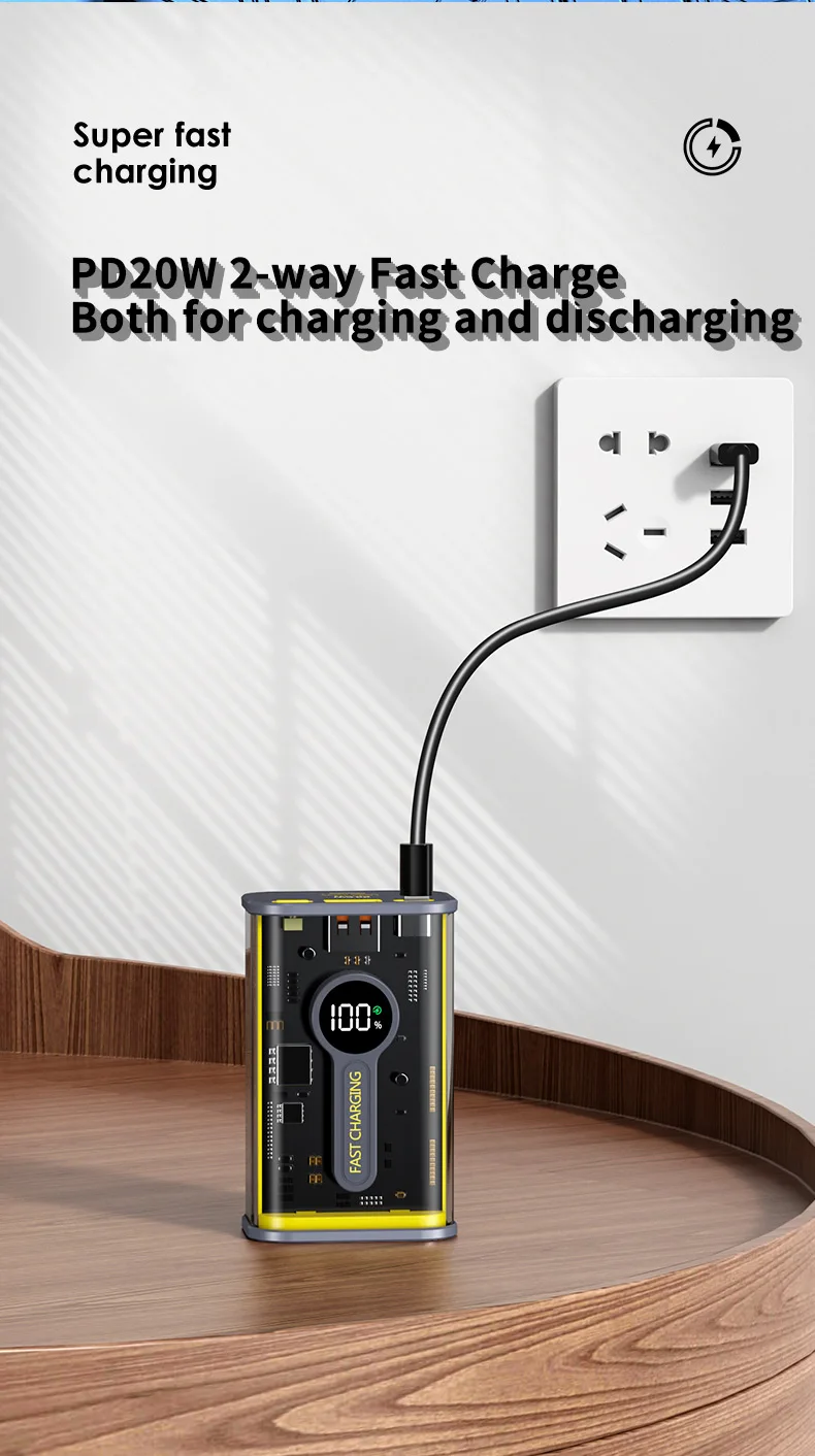 Transparent Mini 10000mah Powerbank H6d3378a3cfdc40988b9c55fca4badb7a8