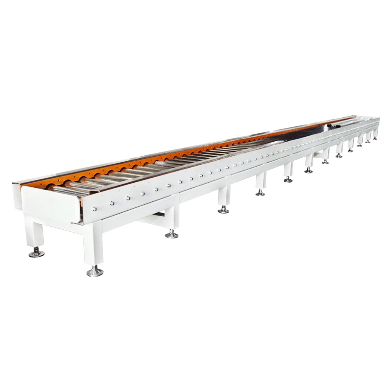 Hongrui Stainless Steel304 Roller Table Conveyor For Furniture Transport