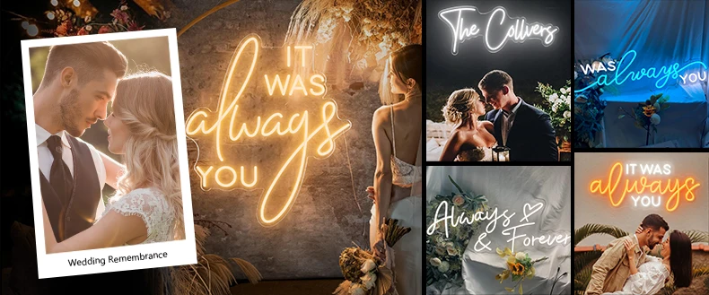product custom usb powered neon light sign pvc 3d led signs with adjustable brightness for outdoor wedding party home decor model logo-3