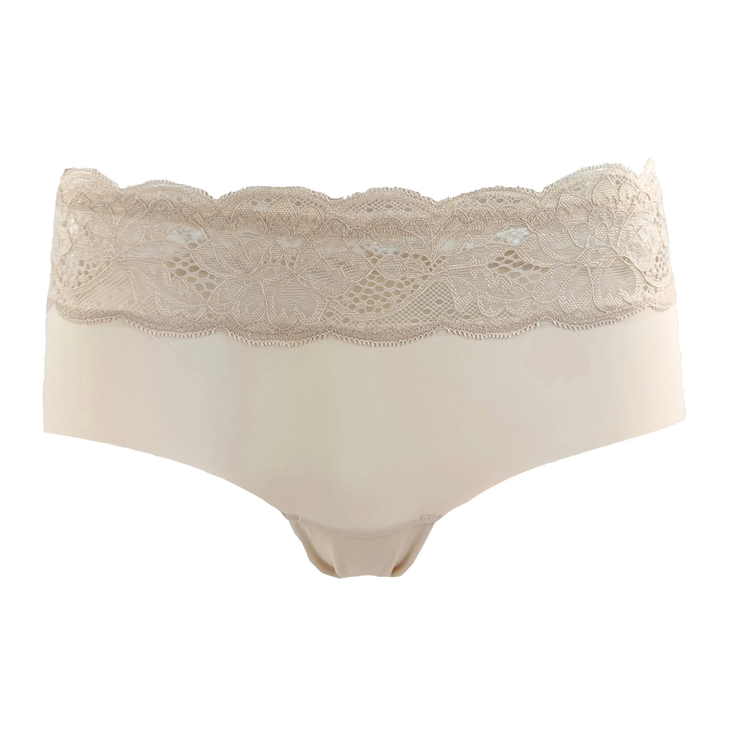 Plus Size Woman Underwear Lace Hipster Style Panty Seamless With Lace