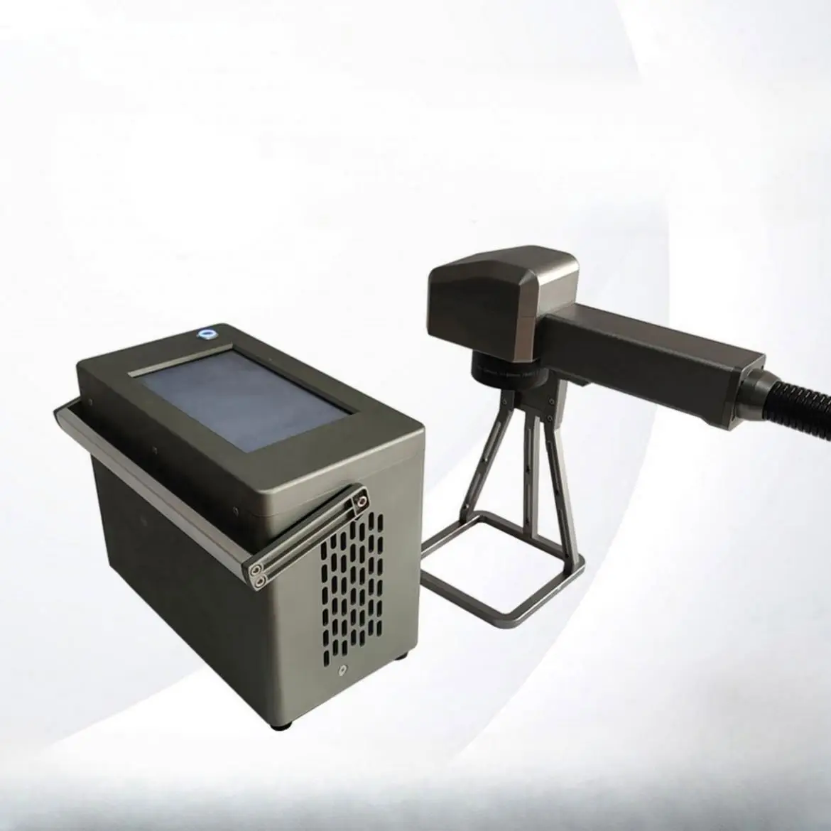 20W 30W 50W Handheld Laser Marking Engraving Machine XY/GZ-YSC with Touchscreen Control Panel