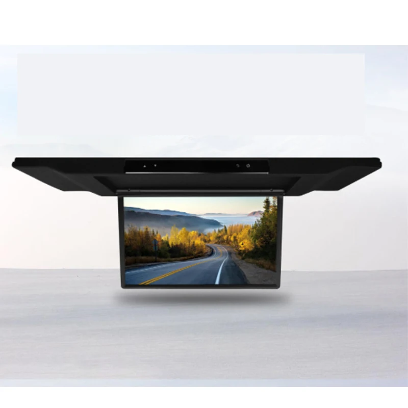 News 17.3inch Panorama Sunroof Roof Mount Monitor Android 4+64G