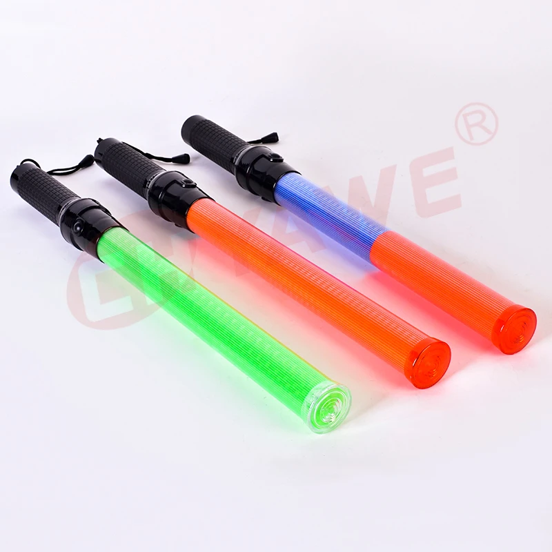 Torch Light 54cm Battery Type High Visible Traffic Safety Baton Light