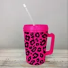 Plum leopard print color