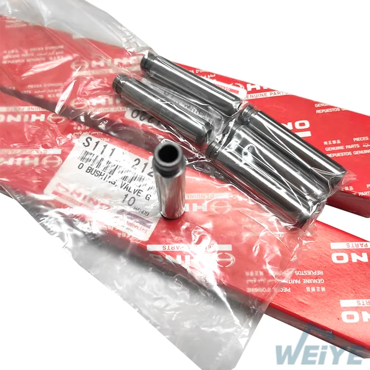 Fast Delivery Valve Guide 200-8/210-8/250-8/260-8/350-8 S1112-21220 for Hino J05EJ08E Diesel Engine Spare Parts Excavator Repair