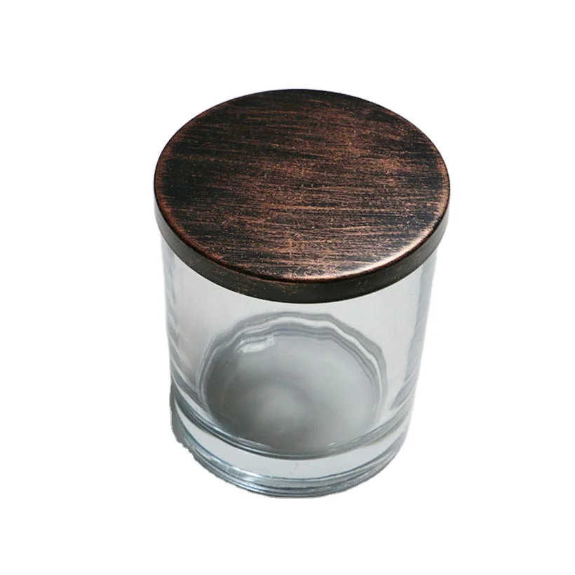 Metal Candle Lid Manufacturer Electroplating Shiny Gold Silver Candle