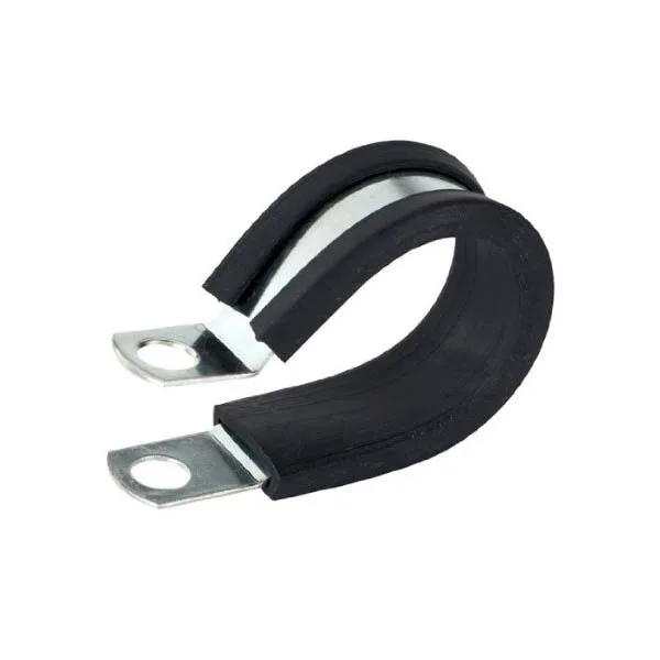 Fermaglio A P In Acciaio Dolce Rivesta In Gomma EPDM, Zinco RS - Foto 4