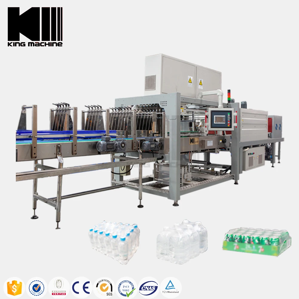 King Machine Professional Supplier Bottle Water Juice Carbonated Drink Beverage Filling Packing Machine Production Line