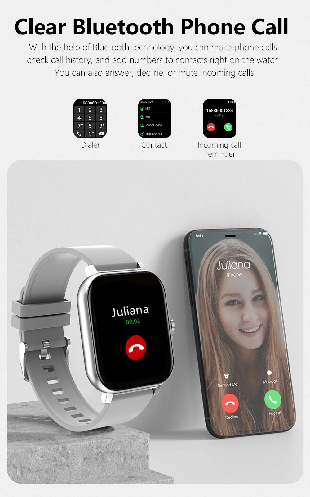 Smart Watch with Step Counter & Health Tracking - Image 4