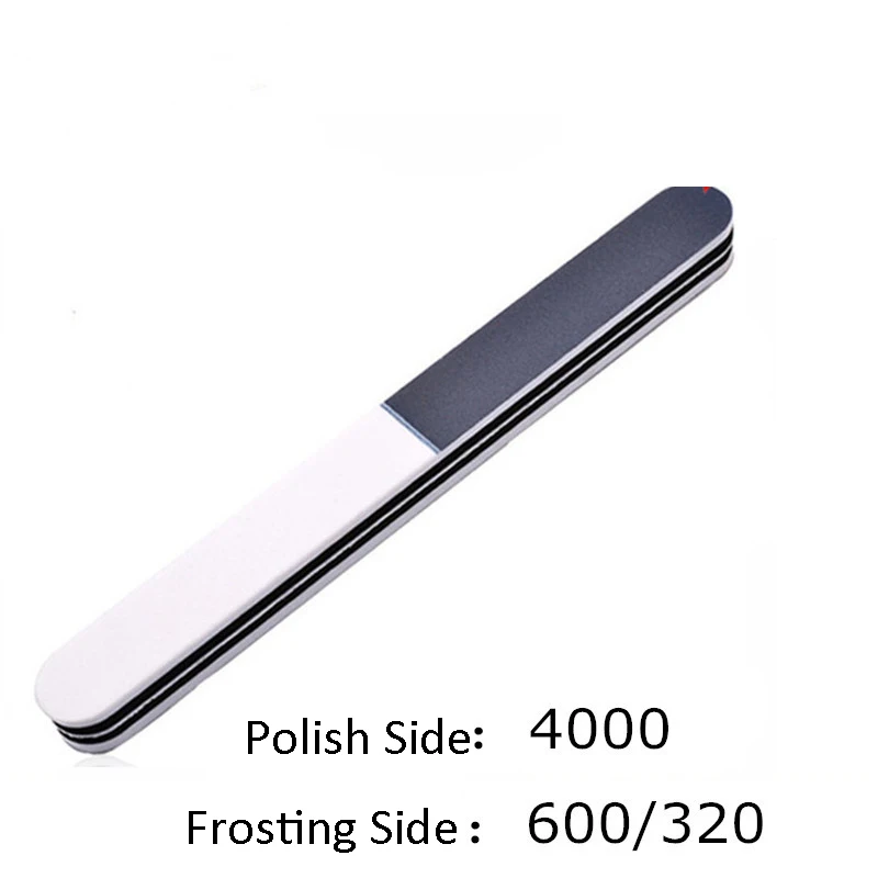 Лучшие продажи продуктов Профессиональный пилочки для ногтей ЕВА губка файл 100/180 новый оригинальный золотой поставщика