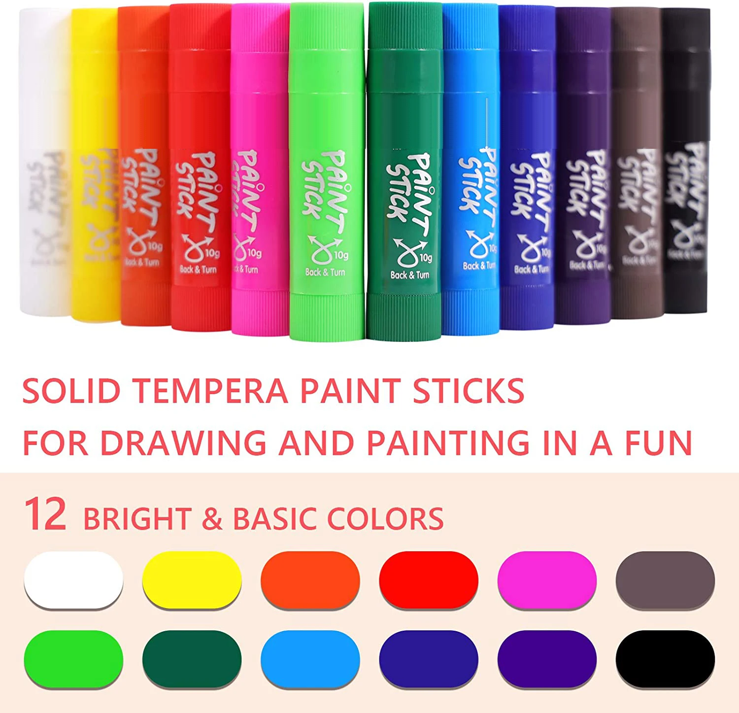 popular paint stick tempera paint sticks