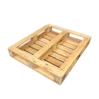 Pallet 1200 1000 Fumigation Free Export Wood Pallet Moisture-proof Warehouse Forklift Card Board Two-way Logistics Wooden Frame 1200 * 1000 * 130