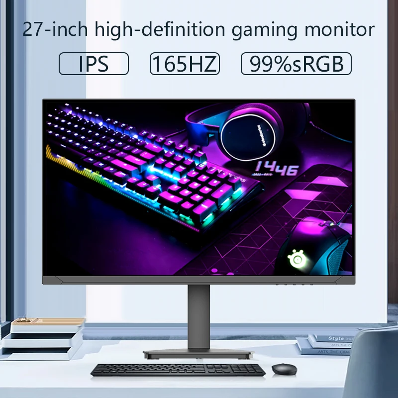 Buy Wholesale China 24.5 360hz Gaming Monitor Fhd Ips Amd Freesync Gsync  Rgb Light Logo Projector & 360hz Gaming Monitor at USD 228