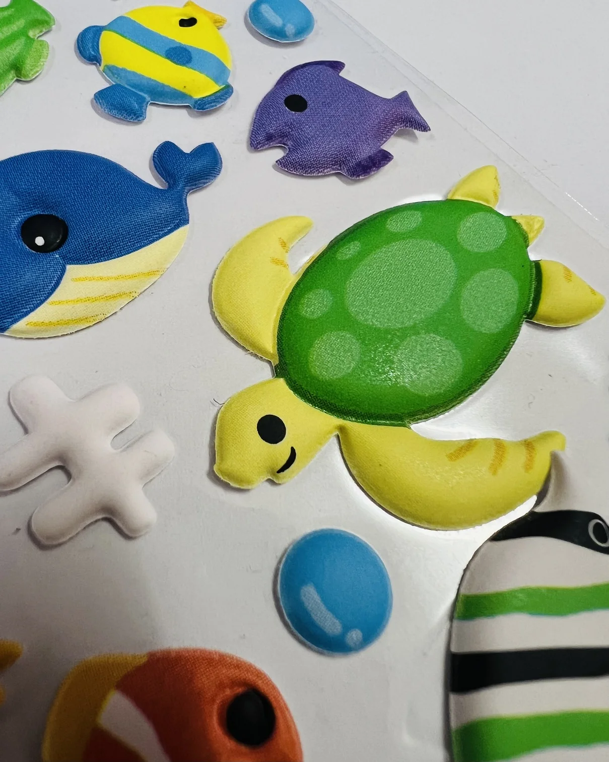 Animal Fish Spiderman Halloween Cartoon Pvc Sponge Foam Stickers For ...