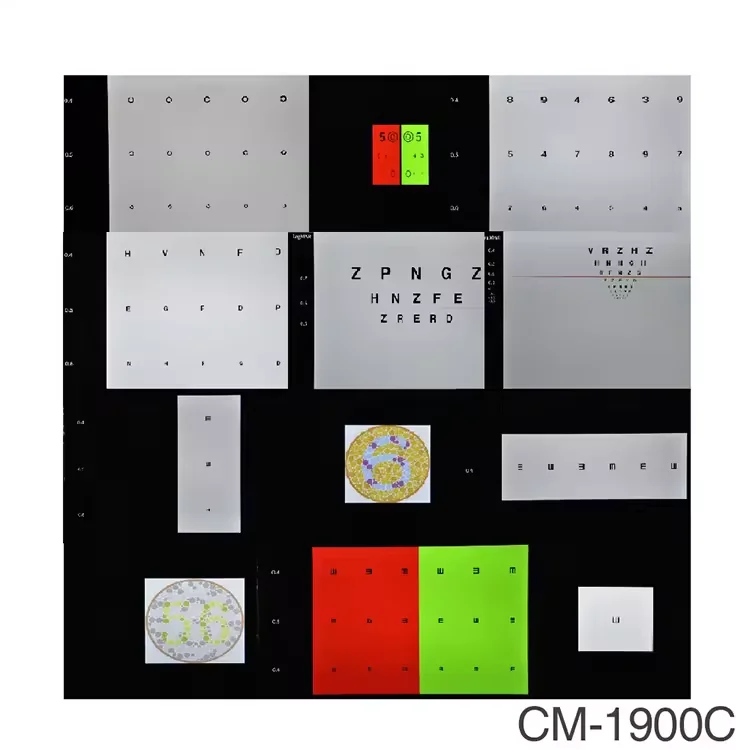 CM-1900C LED LCD Vision Chart Monitor 23 inch Screen Eye Vision Test Chart LCD Display Optical Test Monitor LED Visual Chart