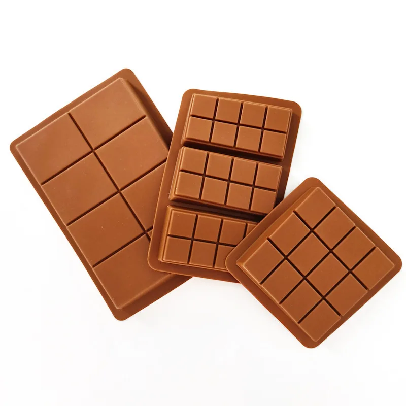 DIY Cake Baking Tool Rectangular Silicone Baking Mold for Chocolate Making Essential Cake Tools