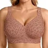 Estampado de leopardo naranja