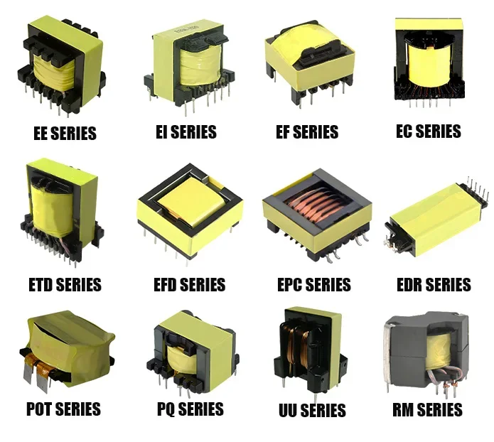 High Frequency Vertical Transformer EE10 EE13 EE14 EE16 EE19 Single ...