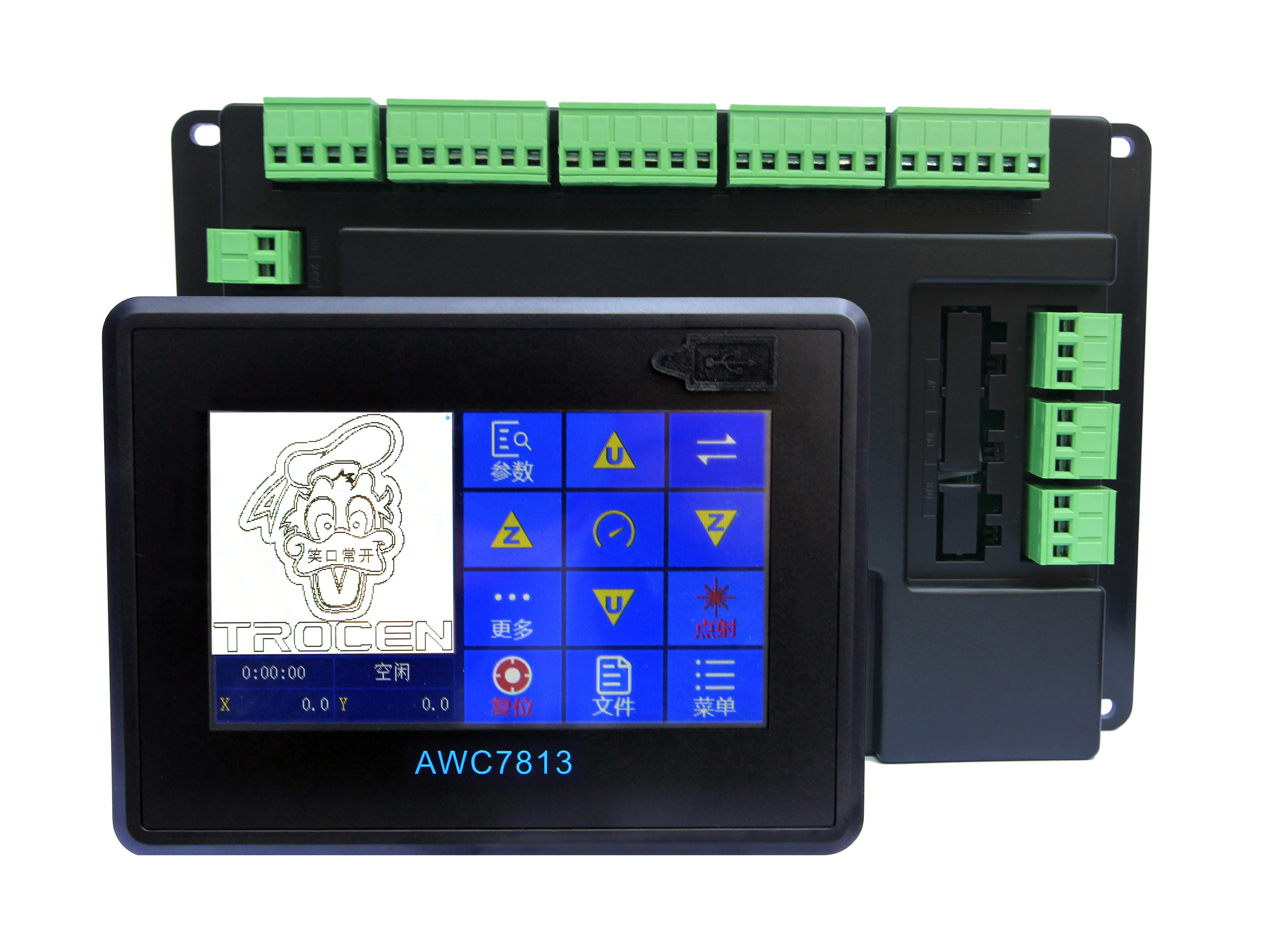 mk087フォーム AWC 7813 Motion Controller for CO2 Laser Engraving Machine