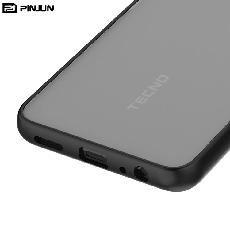 Factory Free Sample Shell for Tecno Camon 18 Shockproof Colorful TPU Bumper Slim Matte Frosted Clear Smoke Cell Phone Case