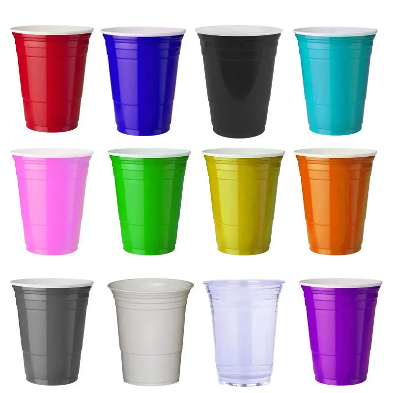 2oz Einweg-jello-shot-becher,Rote Plastik-schnapsgläser Kleine Behälter 1oz Mini-plastikbecher Mini-plastik-dessertbecher