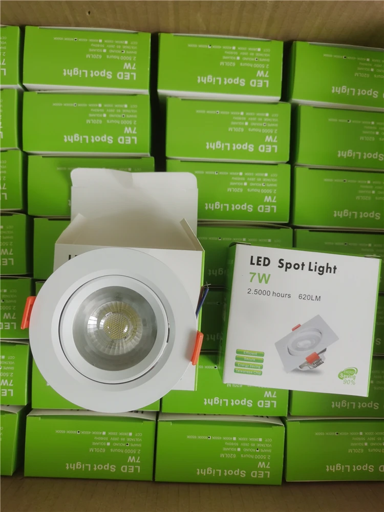 Adjustable Indoor Mini Recessed Focus Spotlight Ceiling Spot Down Light Led Downlight