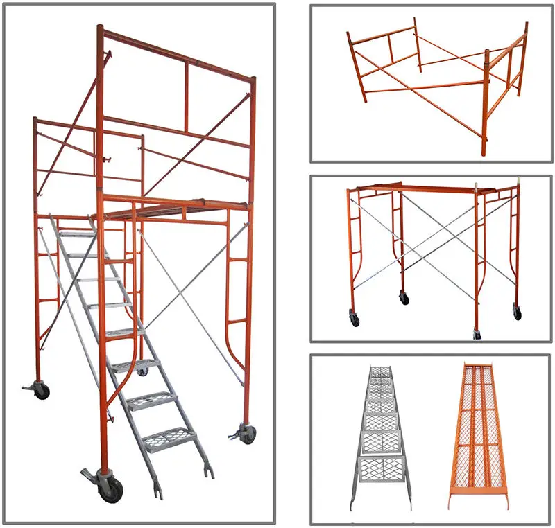 Construction H Type Door Frame Scaffolding With Attractive And Resanble Price