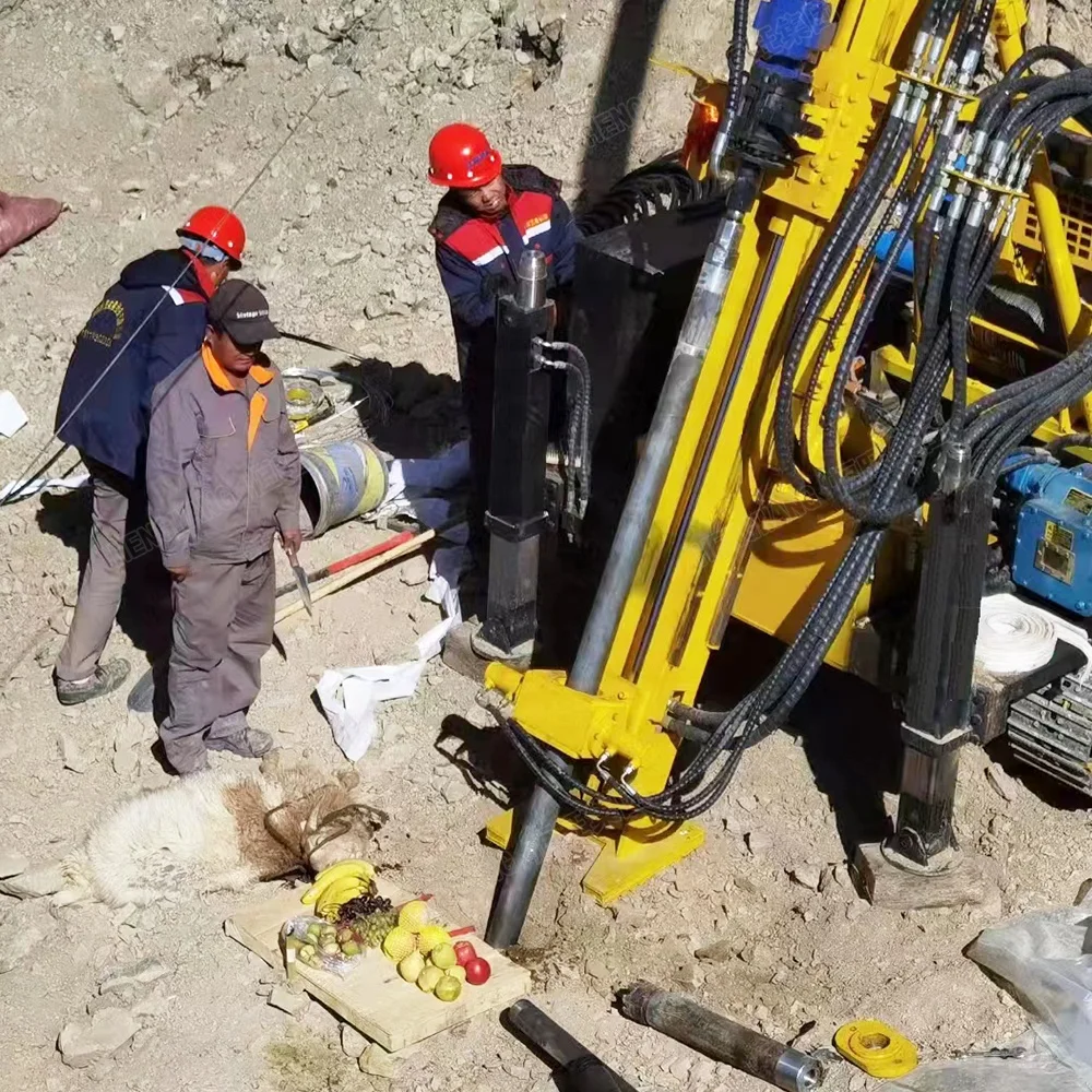 Crawler Mine Geotechnical Exploration Rock Core Sample Nq Drill Drilling Rigs Machine for Sale